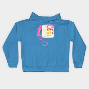 Barbie Answering Machine Phone Kids Hoodie